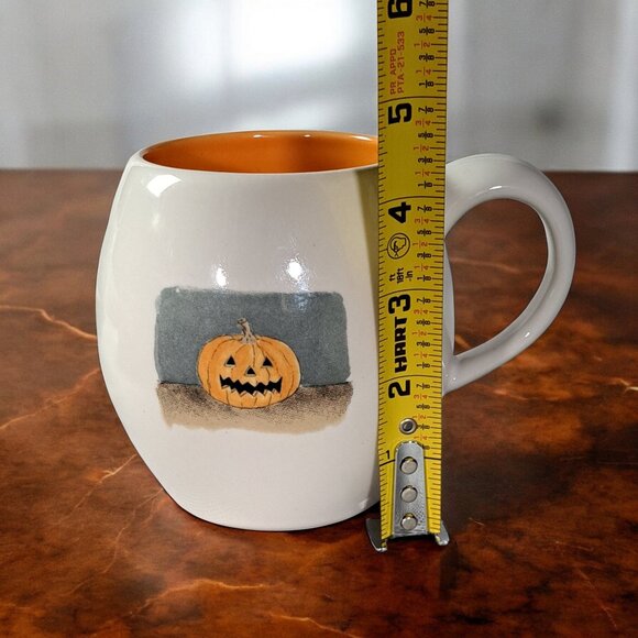Rae Dunn Happy Halloween Mug Coffee Cup 10 Oz Pumpkin Graphic Artisan Collection - Picture 6 of 6